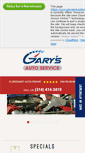 Mobile Screenshot of garysautoonline.com